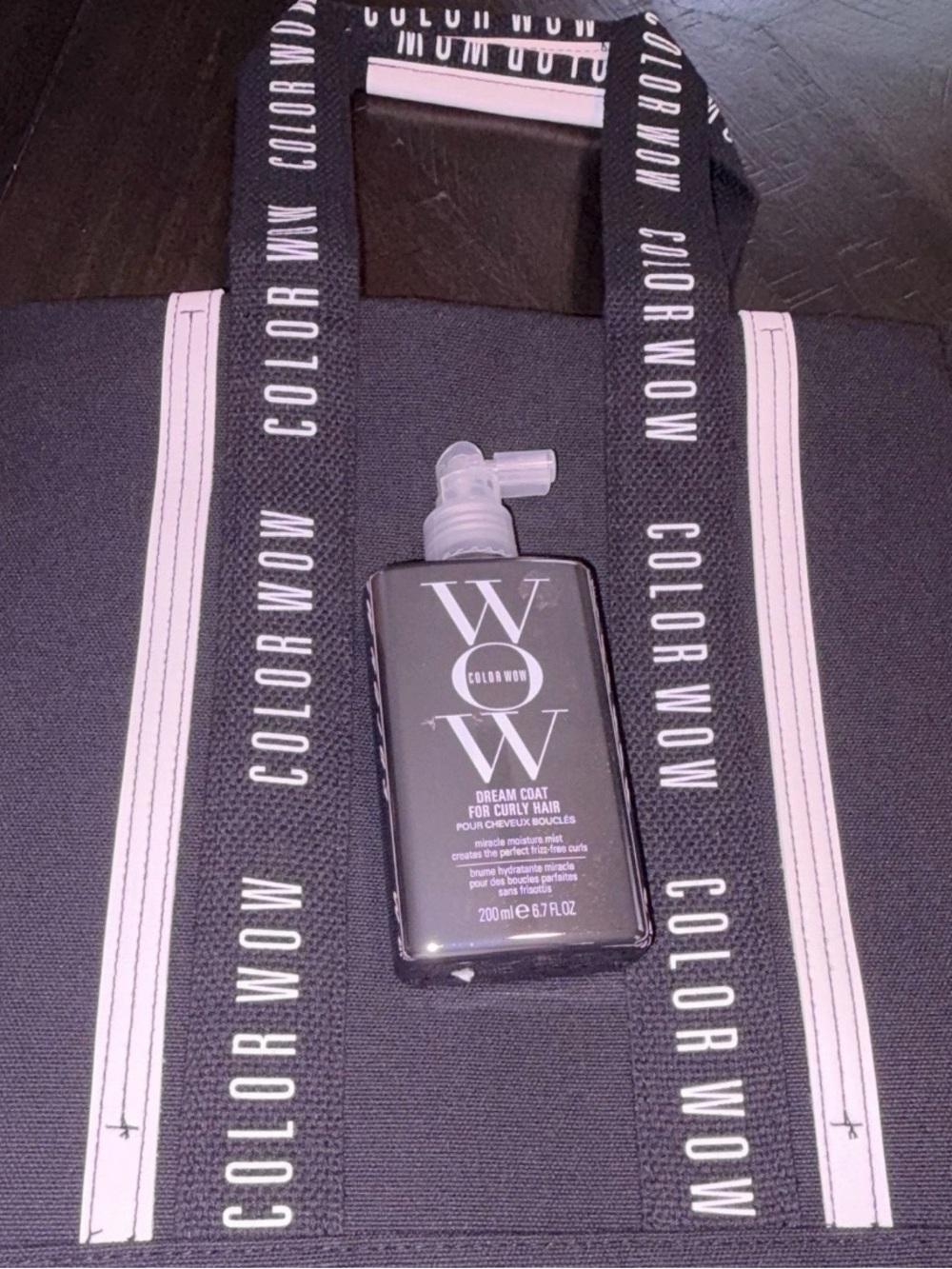 Dream Coat for Curly Hair & Wow tote bag!